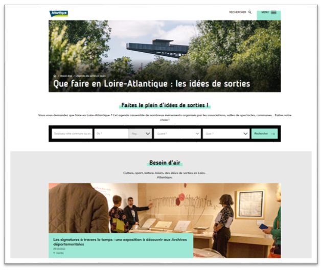 Agenda des sorties du département Loire-Atlantique