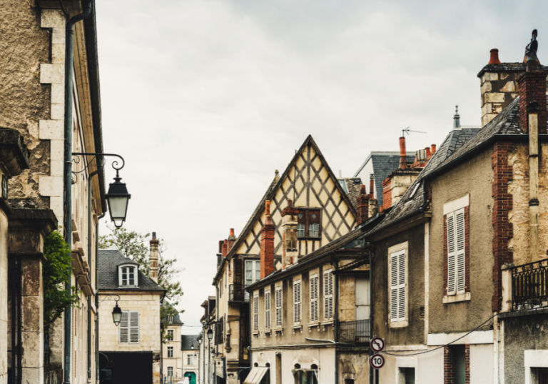 photo d'une commune afin de redynamiser le centre-bourg