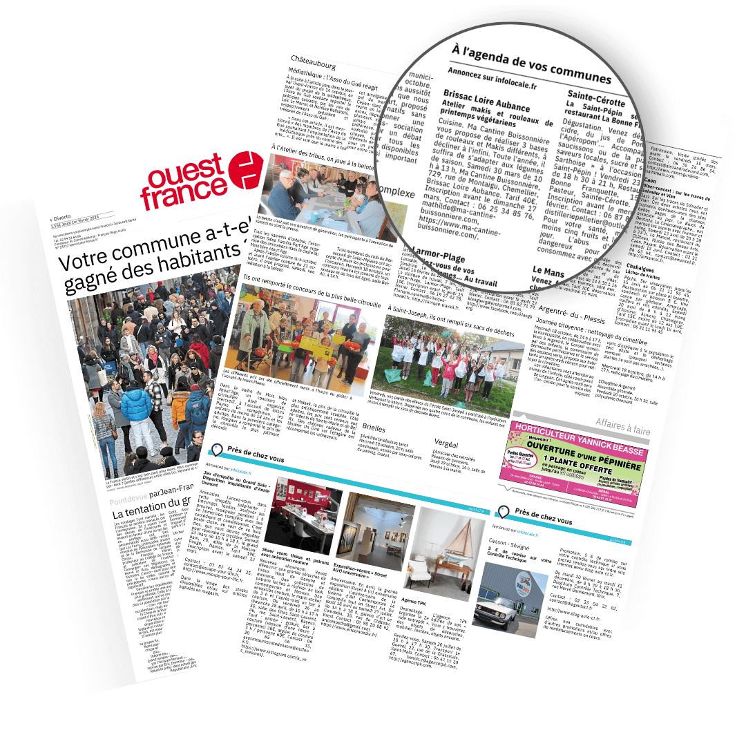 Infolocale journal Ouest France